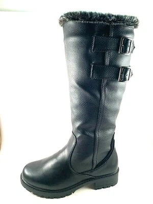 Aquatherm by Santana Canada Poppy Black Knee High Waterproof Winter Boot - Image 1 of 4