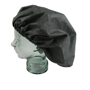Dreadlocks Extra Large Shower Cap Waterproof Laminated Cotton Black Ink - Picture 1 of 10