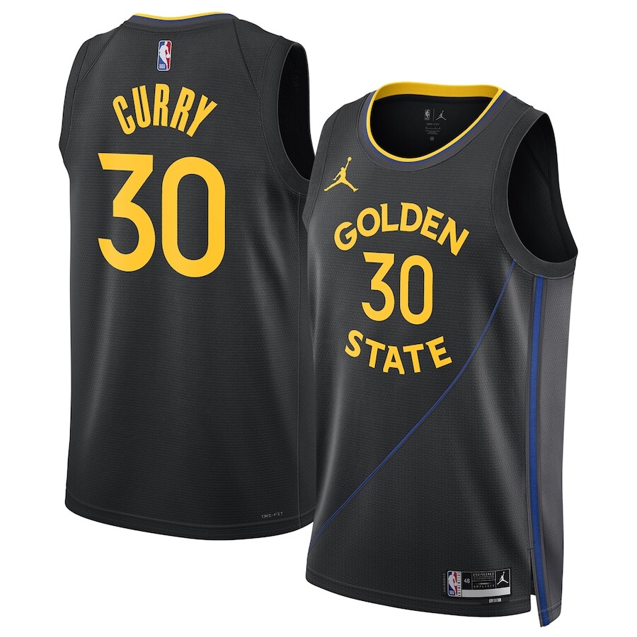 ウェア Jordan Golden State Warriors Curry 30 Golden State Warriors Stephen Curry #30 Jordan NBA Swingman Jersey