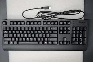 Lenovo Preferred Pro II Wired External USB Keyboard 00XH688 - Picture 1 of 2