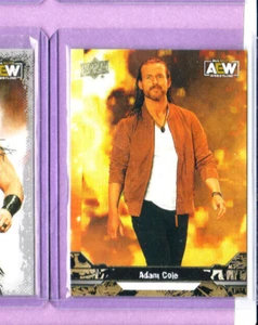Adam Cole-AEW-*Gold* 2023 Upper Deck Card-#18-All Elite Wrestling-Mint - Picture 1 of 1