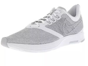 Nike Zoom Strike Running Training Shoes Mens SZ 14 White Wolf Grey - AJ0189 100