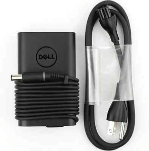 Adattatore CA originale OEM Dell 65 W 19,5 V 3,34 A caricatore laptop punta 7,4 mm e cavo di alimentazione - Foto 1 di 6