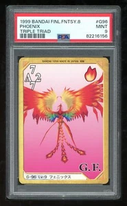 Final Fantasy Japanese Carddass 8 Triple G096 Phoenix G96 G-96 PSA 9 82216156 - Picture 1 of 2