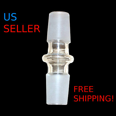 18mm Male To 18mm Male Glass Adapter Connector • 8.84$