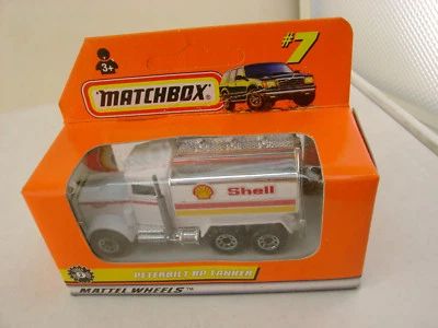 Matchbox Superfast 1998 #7 Shell Peterbilt cisterna nuevo en caja Foto 1 de 4