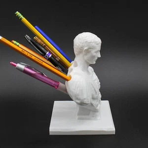 Julius Caesar Office Desk Pen Holder - Picture 1 of 280