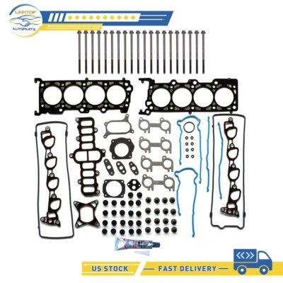 For 1995-2000 Ford Crown Victoria Lincoln Town Car 4.6L Head Gasket Bolts Set - Image 1 of 4