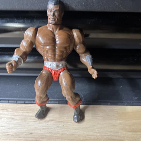 Vintage 1981 He-Man MOTU Clamp Champ Action Figure Masters of the Universe Cover