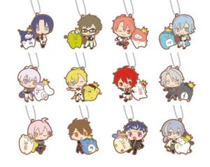 Idolish7 Sanrio Sabor Cápsula Goma Mascota Bandai Llavero Gashapon Juego de 12 - Imagen 1 de 3