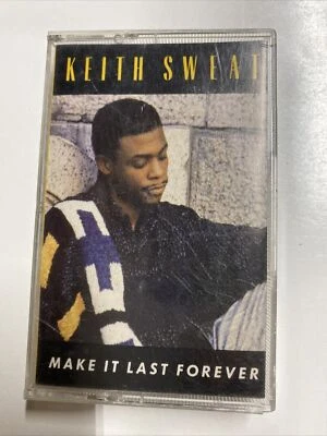 KEITH SWEAT Cassette Tape - Make It Last Forever - 80’s R&B Soul -1987-Free Ship - Image 1 of 2