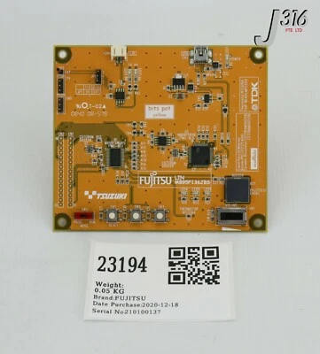 23194 FUJITSU PCB, LIN F2MC-8FX MB95130MB SERIES 8-BIT MICROCTLRS MB95F136JBS - Image 1 of 4