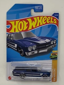 Hot Wheels 70 Chevelle SS Wagon (Blue) 111/250 *** BRAND NEW *** - Picture 1 of 2