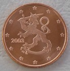 1 Cent Kursmünze Finnland 2003 unz.