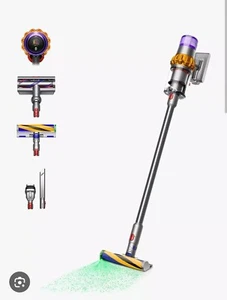 New Genuine Dyson V15 Detect Absolute Total Clean cordless vacuum Yellow - Picture 1 of 6