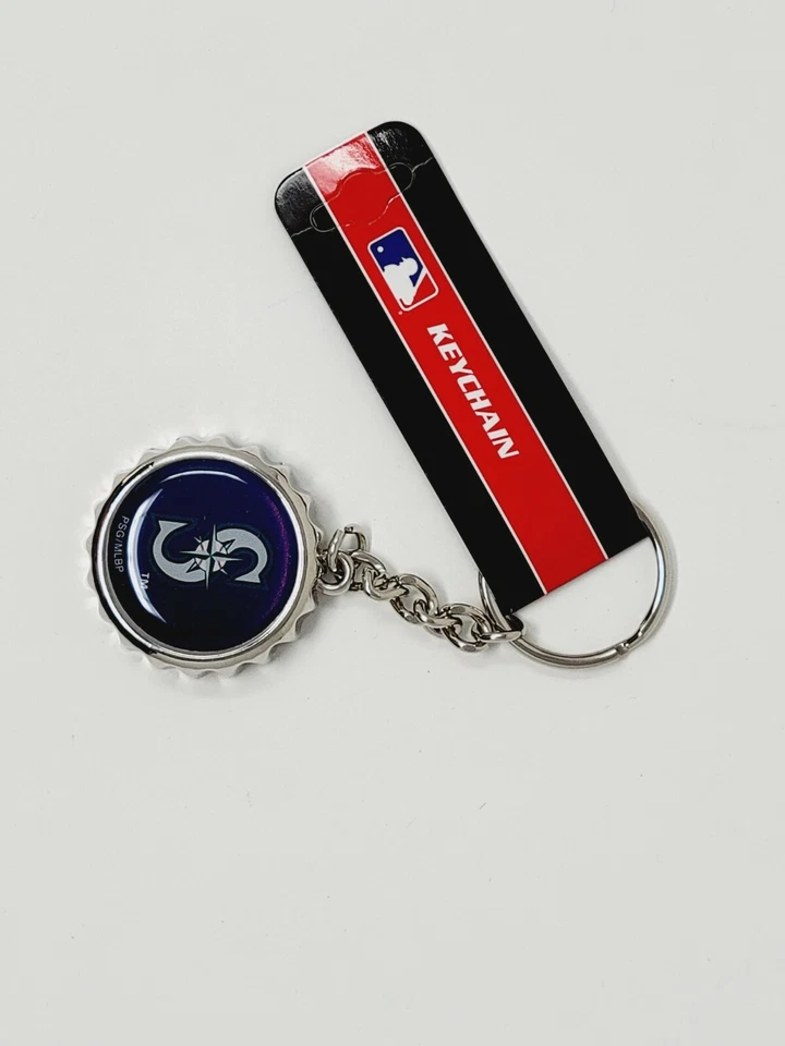 MLB Seattle Mariners Keychain with Bottle Opener Cap  - Image 1 of 1
