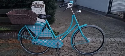 Gazelle Classic Damen Hollandrad, Türkis Blau matt, 3 Gang, Rh: 57 cm, Fahrrad. - Bild 1 von 4