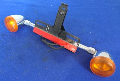 Genuine Harley Davidson Dyna Sportster Turn Signal Relocation Bar & Lights 02up - Image 1 of 4