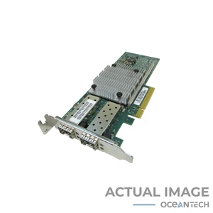 Broadcom 57810S Doppia Porta SFP+ 10 Gig GbE Basso Profilo BCM957810A1006G - Foto 1 di 3