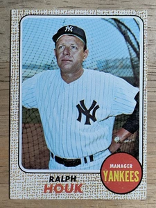 1968 Topps #47 Ralph Houk MG (EX) - Foto 1 di 2