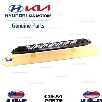 Genuine OEM Front Bumper Lower Grille 2017-2019 Hyundai Ioniq 86560G2000TAD - Image 1 of 2
