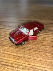 Matchbox 1986 Rolls Royce Silver Spirit Red - Picture 1 of 14