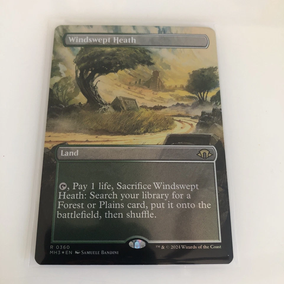 Windswept Heath (Borderless) Modern Horizons 3 Foil - Image 1 of 1