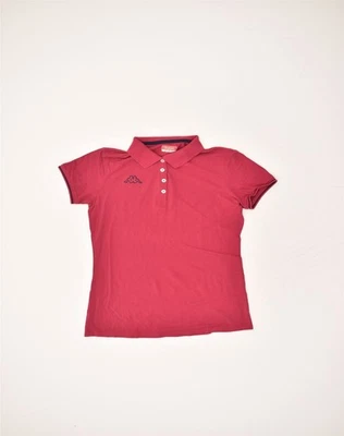 KAPPA Womens Polo Shirt UK 18 XL Pink Cotton XJ02 - Image 1 of 4