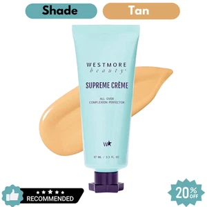 Westmore Beauty Supreme Cream Creme – Tan 3.3 oz Body Makeup - USA - Imagen 1 de 6