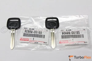 Juego de llaves en blanco genuino Toyota sin transpondedor de 2 90999-00185 - Foto 1 di 7