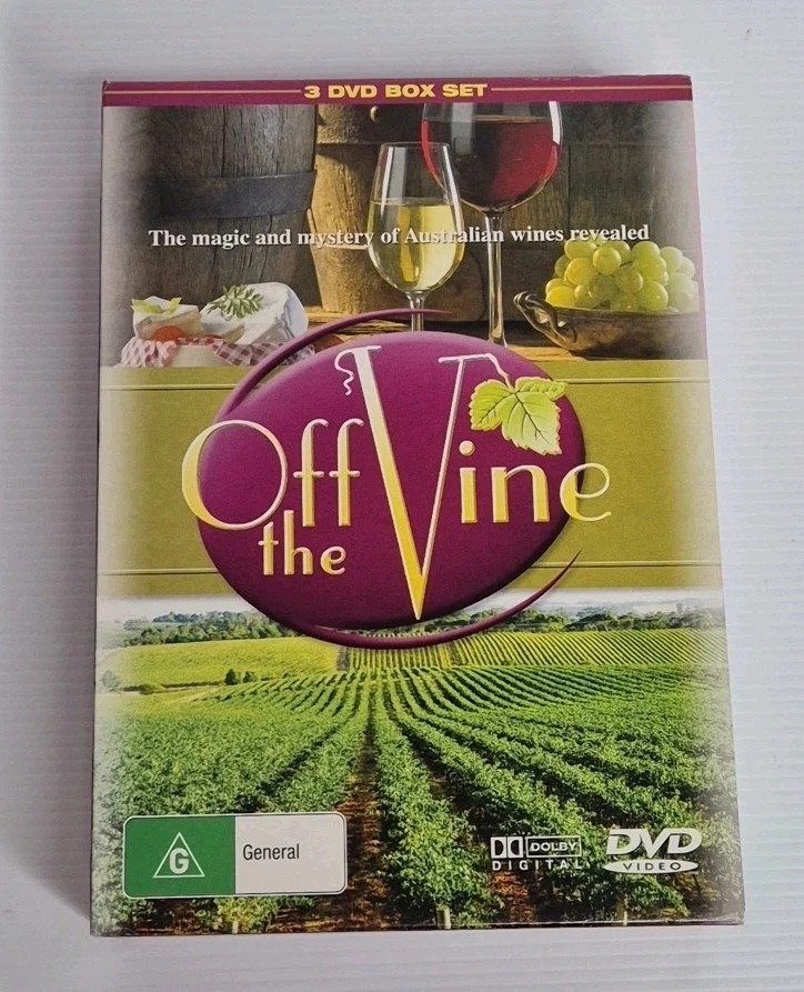 Off The Vine DVD 3 Disc Box Set Vol 1-3 9 Episodes Australian Wine Regions VGC - Image 1 of 4