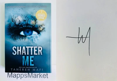 SIGNED Shatter Me by Tahereh Mafi BARNES & NOBLE SIGNED EDITION (2023, HC) Foto 1 de 4