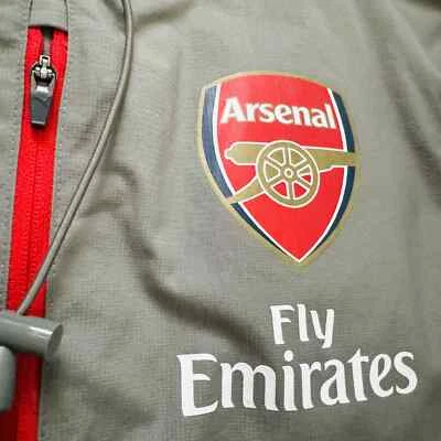 AUTHENTIC ARSENAL AFC ARSENE WENGER GUNNERS LONG BENCH STADIUM COAT JACKET NEW - Image 1 of 4