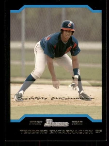 2004 Bowman Teodoro Encarnacion #284 FY, RC Cleveland Indians - Picture 1 of 2