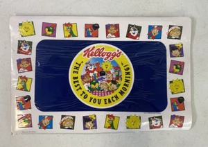 Vintage Kellogg’s Cereal 1996 Foam Promotional Placemat Best To You Each Morning - Picture 1 of 3