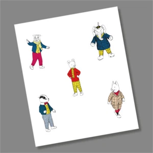 Rupert the Bear 50p Coin Decal Stickers - Picture 1 of 2