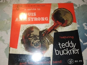 TEDDY BUCKNER: a salute to Louis Armstrong Dixieland Band SEALED - Picture 1 of 2