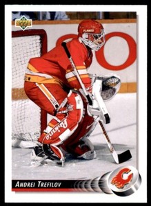 1992-93 Upper Deck Andrei Trefilov . Calgary Flames #514