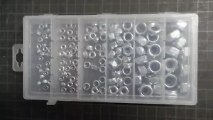 Lote de Dos SURTIDO DE TUERCAS DE BLOQUEO MÉTRICAS, 146 PIEZAS MP1000-110KT, M4 A M12 - Imagen 1 de 5