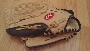 Rawlings 12 1/2" Cowhide Baseball Glove LH1251 Long Horn Series Fastback Lefty