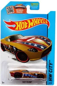 2015 Hot Wheels #69 HW City HW All Stars Fast Felion Schatzsuche - Bild 1 von 1
