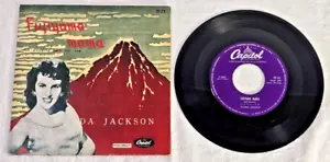 WANDA JACKSON / FUJIYAMA MAMA/ JAPAN PRESS Vinyl EP 45rpm First Pressing VG+~EX - Picture 1 of 9