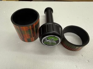 Remo Senor Kelly Shaker con 2 anillos resonantes a rayas africanas SR-0010-18 - Imagen 1 de 3