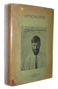 LAWRENCE, D.H. Apocalypse 1931 First edition. One of 750 copies Lugarno Series - Picture 1 of 4