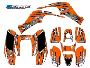 All Years 50/90 SHREDDER Orange Senge Graphics Kit Compatible with DRR - Picture 1 of 7