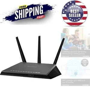 Wi-Fi Router AC1900 Dual Band 4x Gigabit Ethernet USB Ports High Speed - Picture 1 of 9