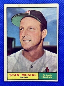 1961 Topps Stan Musial #290 VG-EX RC153 - Picture 1 of 2