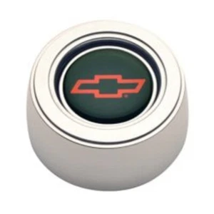 GT Performance Products 11-1522 Horn Button with Chevy Bowtie Logo - Polished - Foto 1 di 2