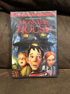 New Monster House - DVD Widescreen Edition Steven Spielberg Robert Zeckis 2006 - Image 1 of 2