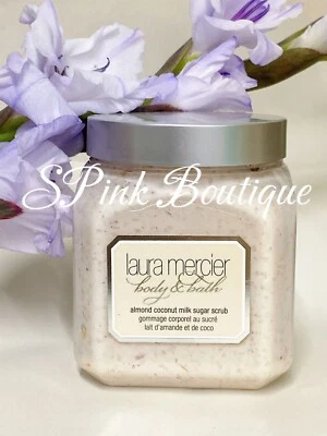 Exfoliante Laura Mercier Body&Bath Almendra Leche de Coco Azúcar 300 g Tapa Nueva e Imperfecta Foto 1 de 3